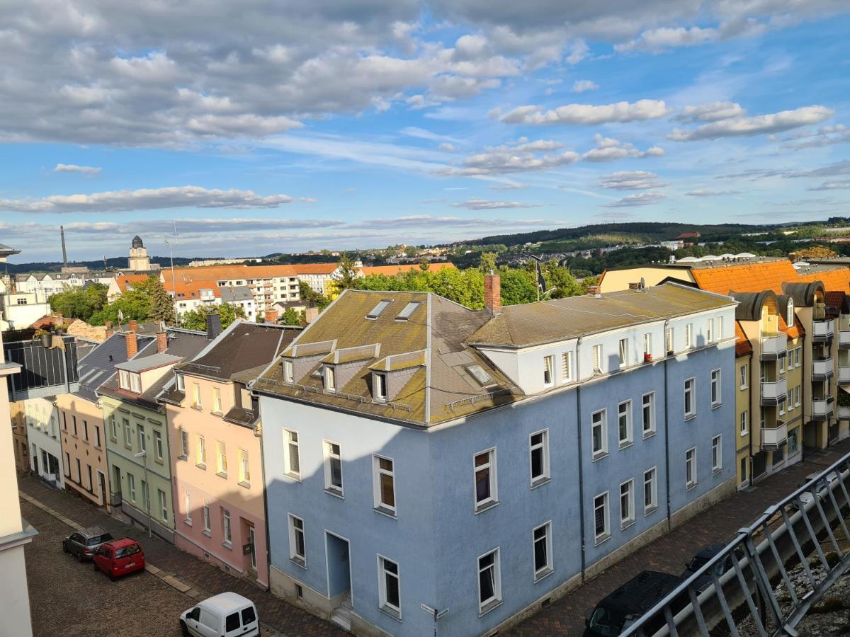 Gemütliche, charmante Ferienwohnung Nähe Zentrum Plauen Exterior foto